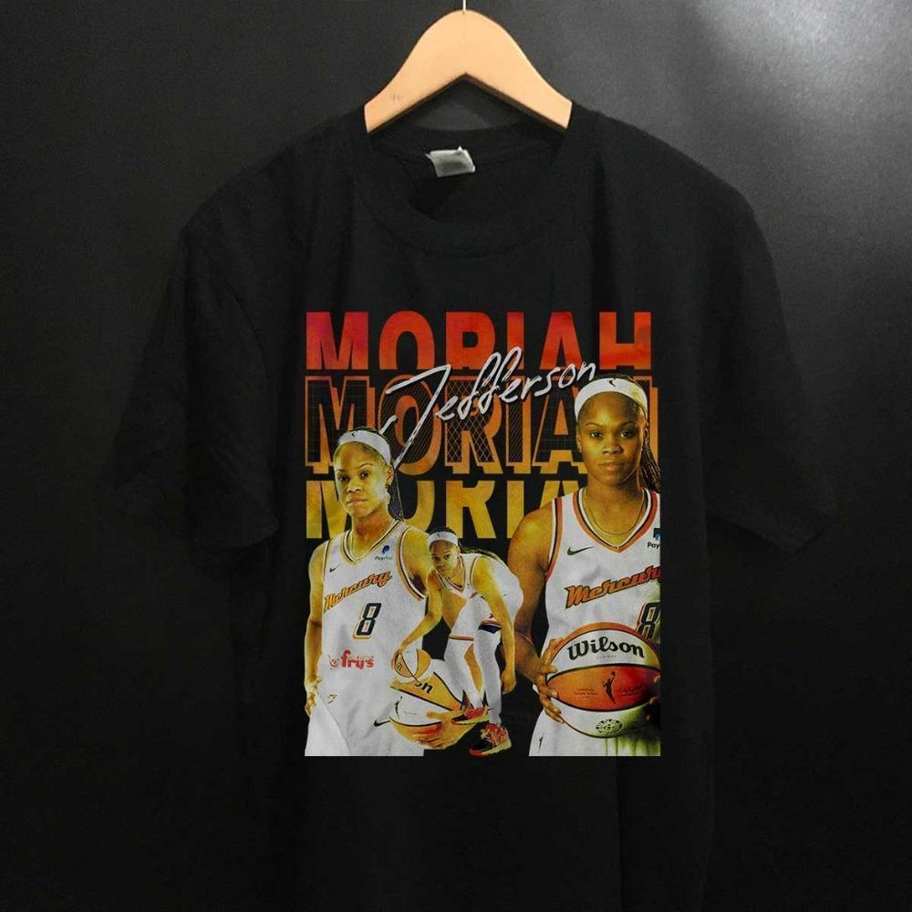 Moriah Jefferson - Phoenix Mercury Unisex Black T-Shirt